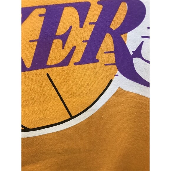Mitchell & Ness Los Angeles Lakers Sweater Hardwood Classics Mens Size Small - Picture 8 of 9